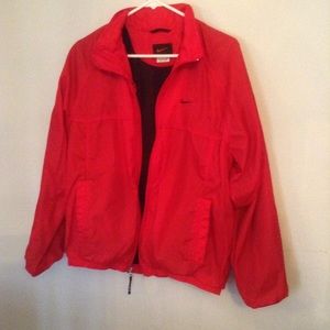 Red Nike Windbreaker